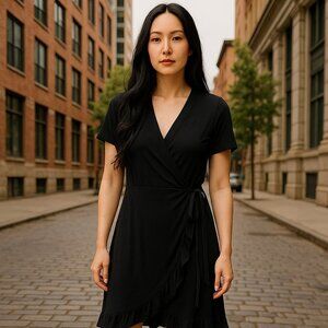 ABOUND Women's Black Dress MEDIUM